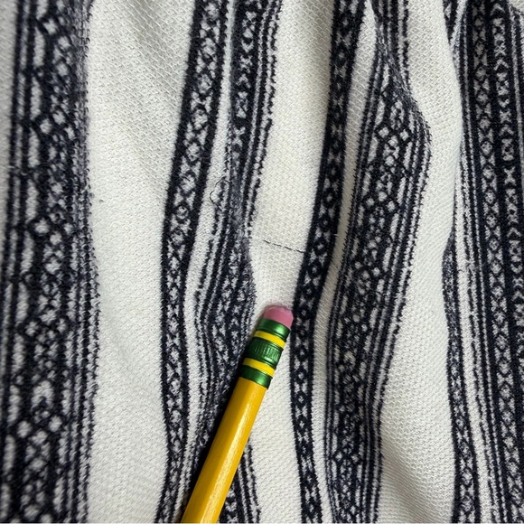 Gypsies & Moondust Black and White Strapless Jumpsuit with Pockets Size Large - Picture 7 of 15